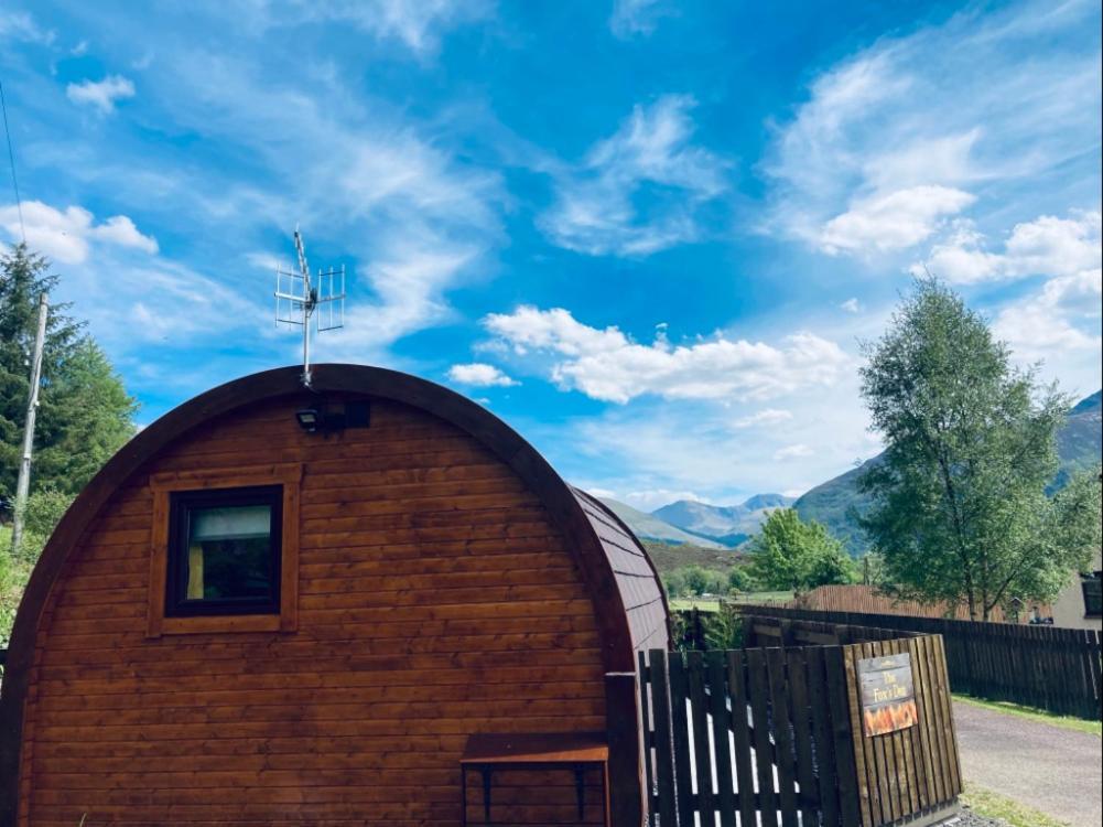 The Fox'S Den, Luxury Cosy Mini Lodge, Highlands 노스발라쿨루쉬 외부 사진